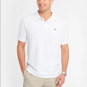 Vineyard vines large white polo slim fit